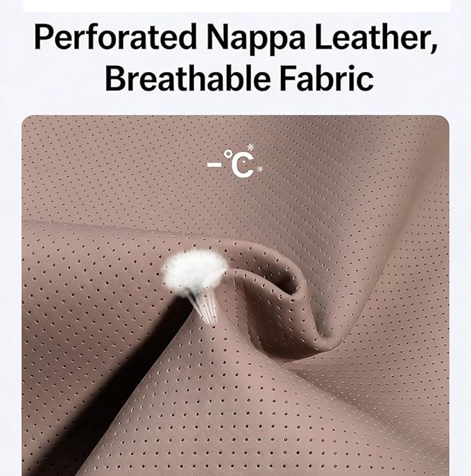 Car Neck Pillow & Lumbar Support for Mazda MX-5 Miata 2019-2023 Ergonomic Breathable Mesh Auto Seat Back Cushion Headrest,Black-Neck & Lumbar Set