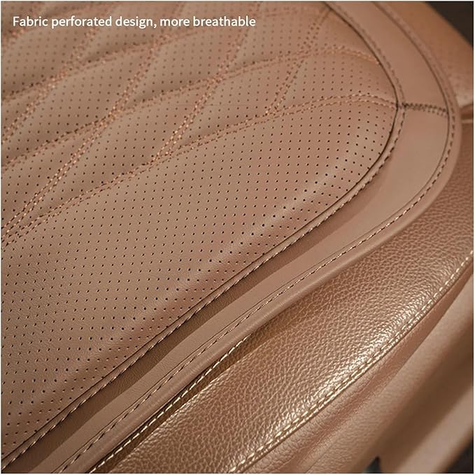 KAnduo M Car Seat Cushion for BMW All Model I3 I4 I8 X1 X2 X3 X4 X5 X5M X6 X7 Z4 Car Lumbar Support Pillow Auto Seat Waist Back Cushion Y (Color : Orange A)