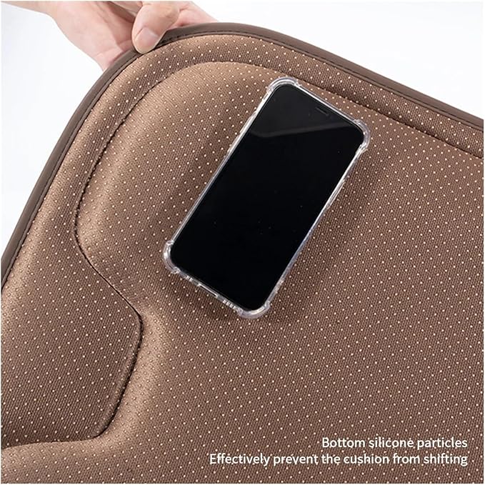KAnduo M Car Seat Cushion for BMW All Model I3 I4 I8 X1 X2 X3 X4 X5 X5M X6 X7 Z4 Car Lumbar Support Pillow Auto Seat Waist Back Cushion Y (Color : Black A)