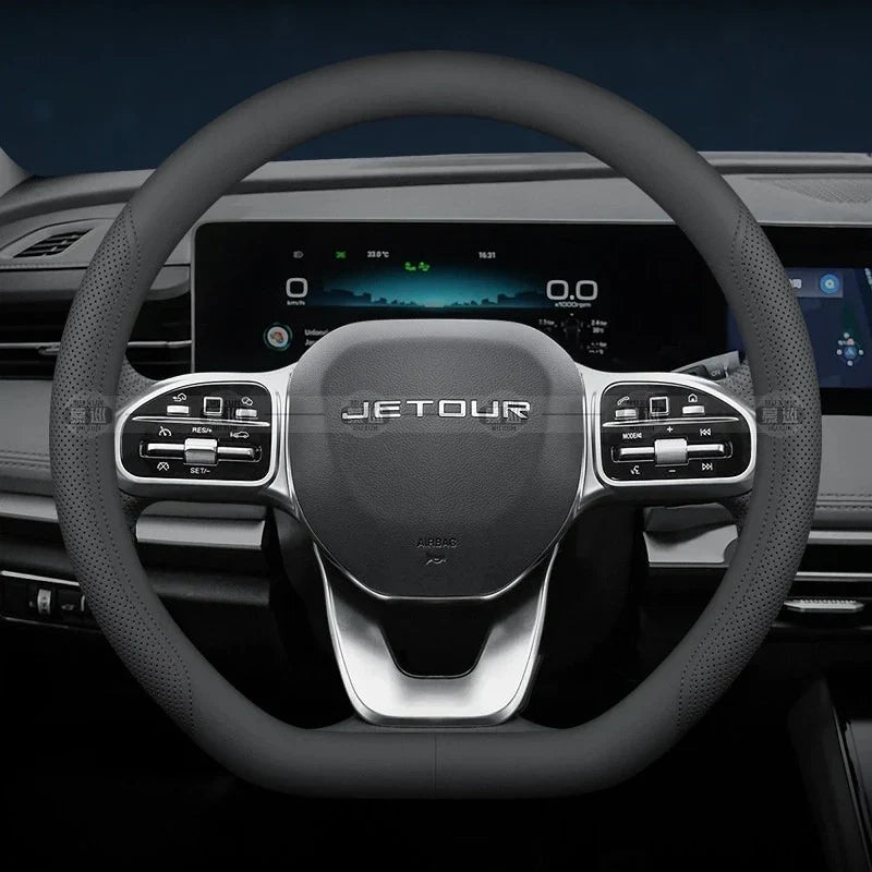 Jetour Nappa Leather Steering Wheel Cover