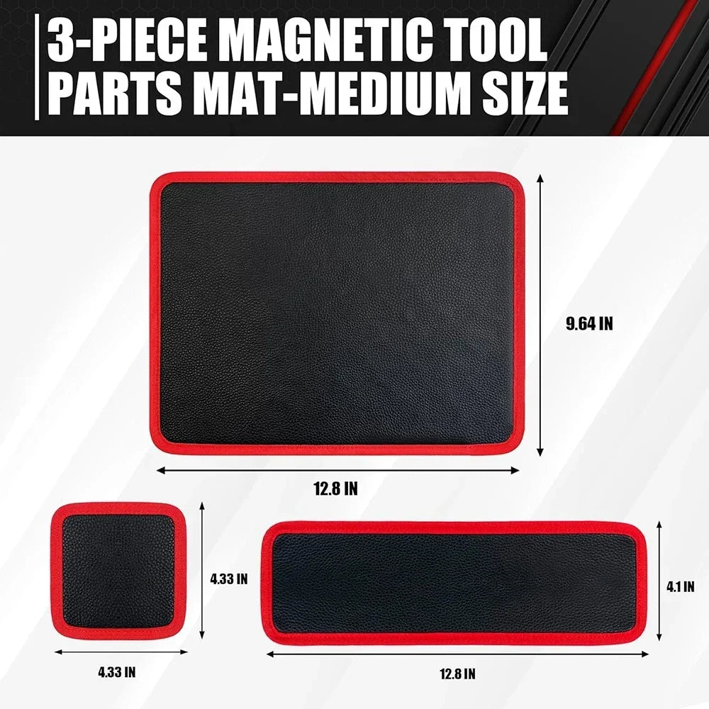 Magnetic Tool Pad – Flexible Mechanic Tool Holder & Parts Organizer Mat