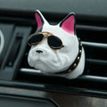 French Bulldog Car Air Freshener - Vent Clip Essential Oil Diffuser