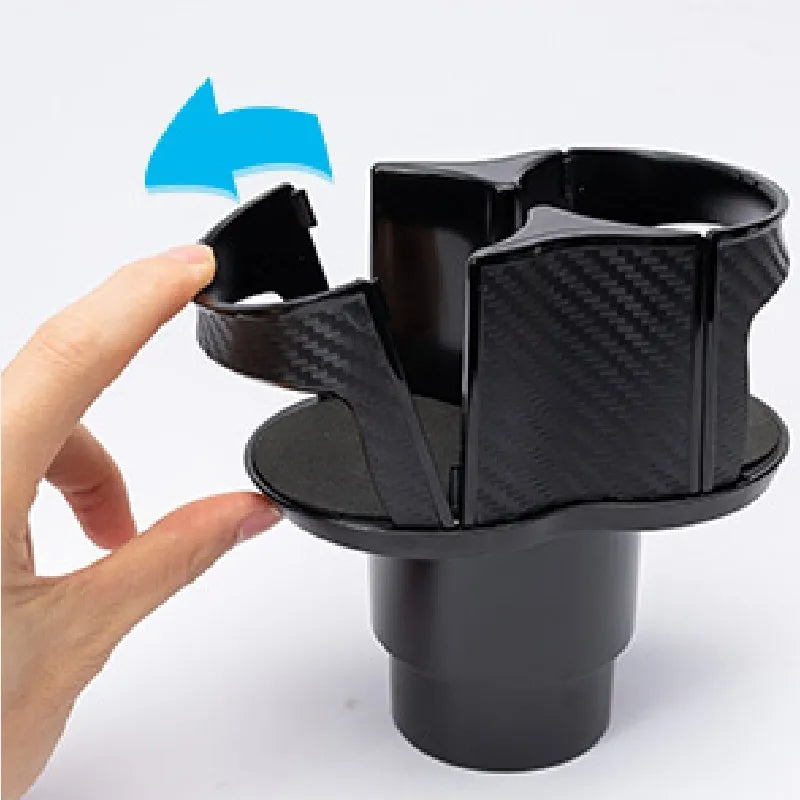 Car Two-Hole Cup Holder Expander | Adjustable Drink Organizer for Vehicles