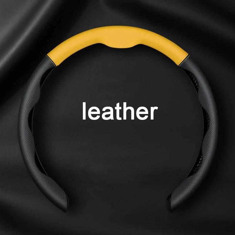 Premium Car Steering Wheel Cover – Universal 36-38cm