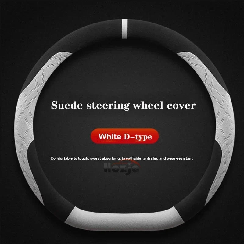 Genesis Suede Steering Wheel Cover