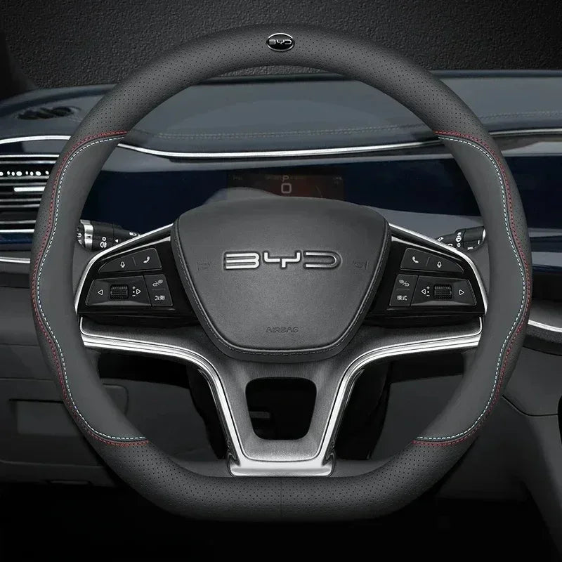 BYD Song Plus Leather Steering Wheel Cover