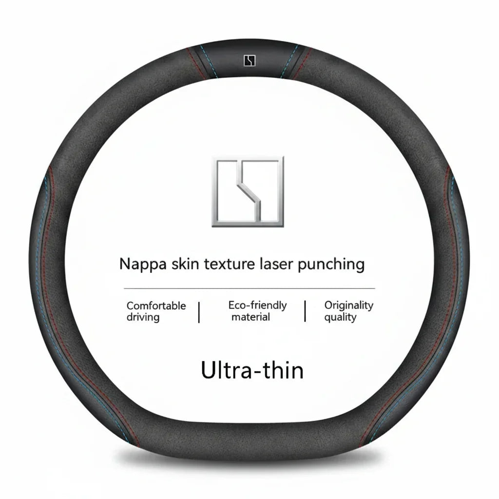 ZEEKR Leather Steering Wheel Cover