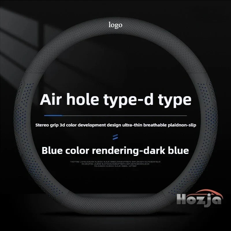 Leather Steering Wheel Cover for GAC EMZOOM GS3 GN8 GS8 GA8