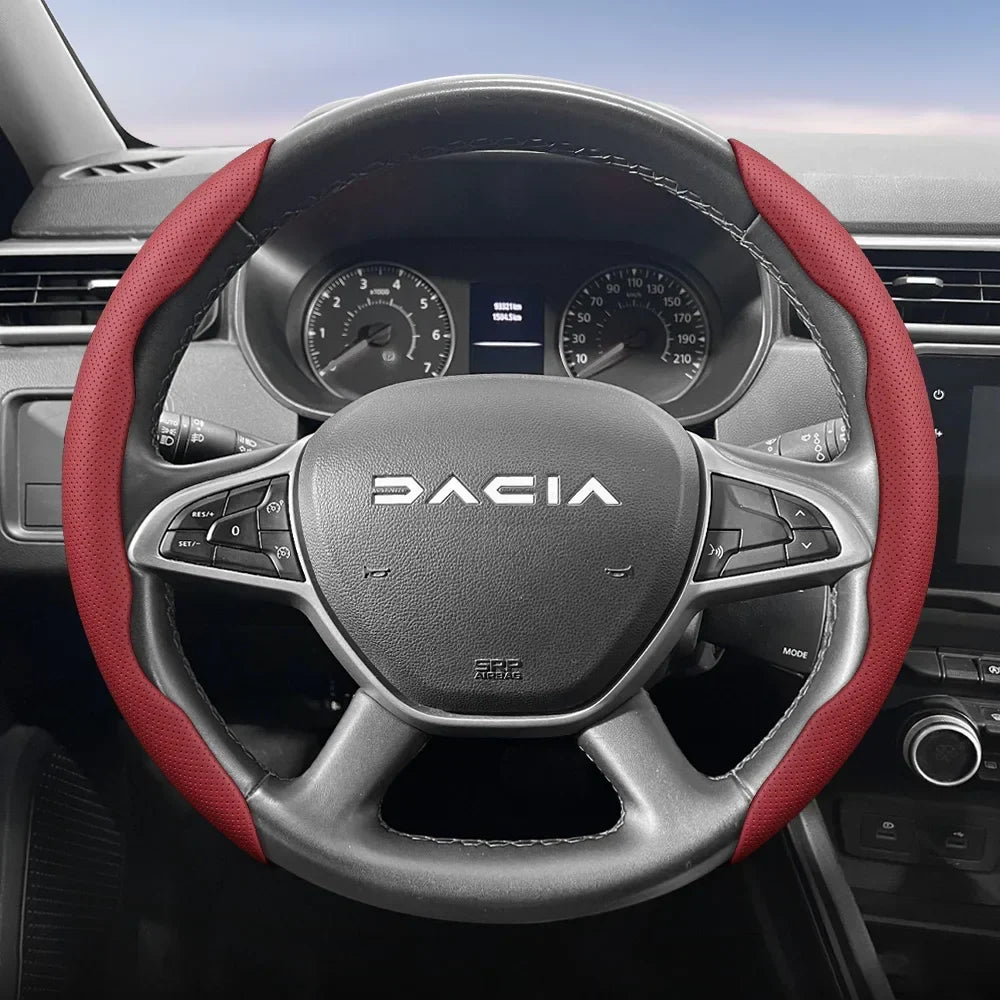 Dacia Breathable Leather Steering Wheel Cover