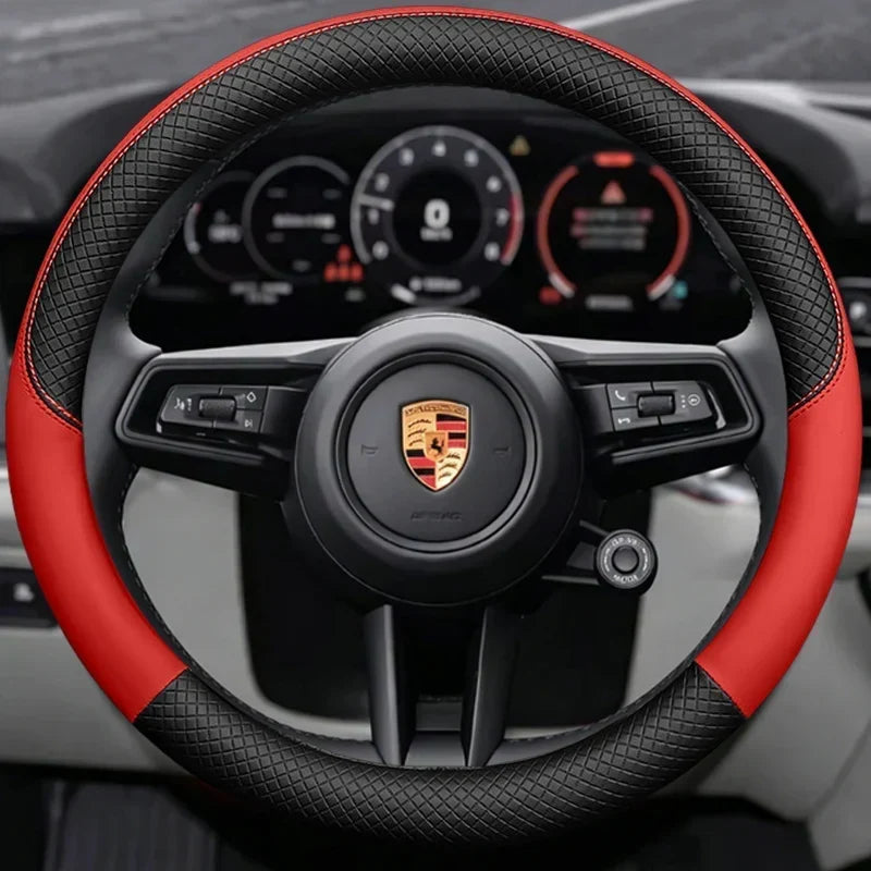 Porsche 8D Nappa Perforated Steering Wheel Cover