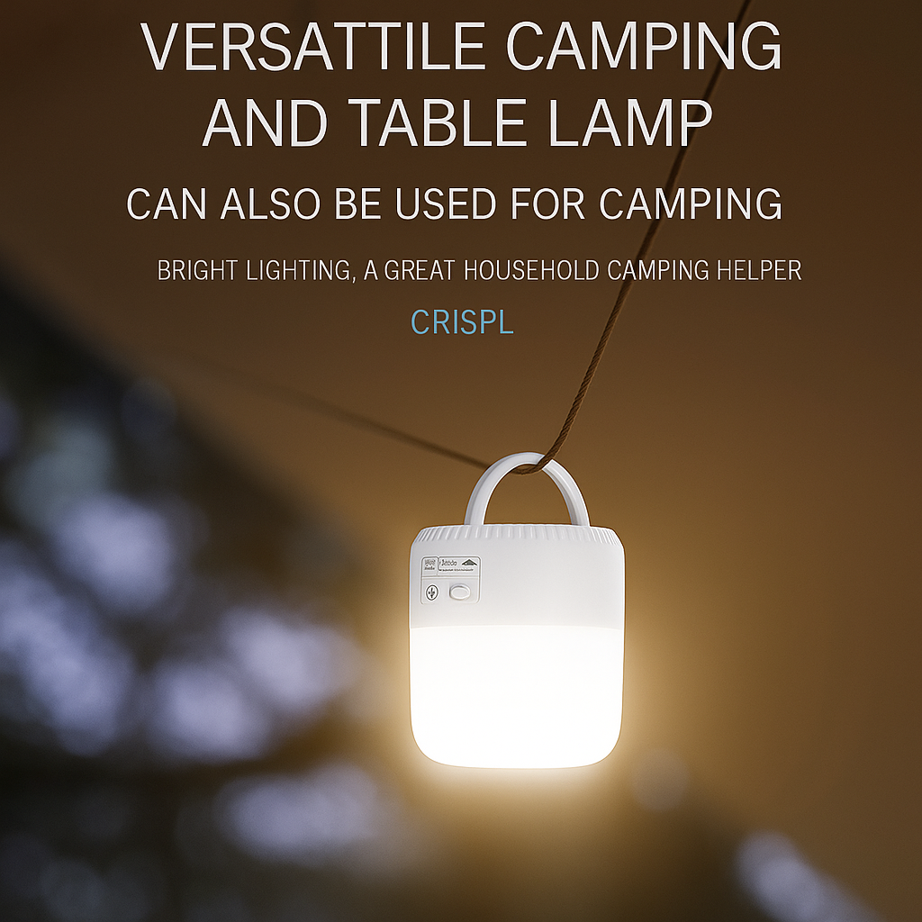 Rechargeable Camping Light – Emergency & Outdoor LED Lantern