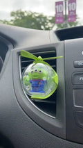 Alien Flying Ball Car Air Freshener with LED Light