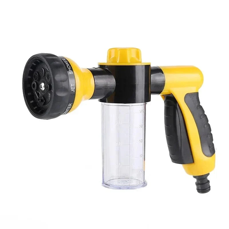 8-in-1 High-Pressure Auto Foam Hose Nozzle