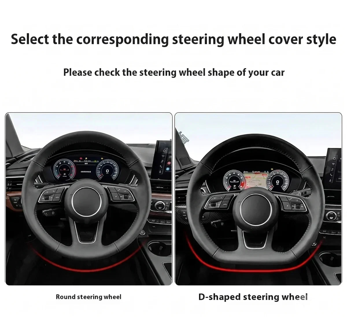 BYD Suede Anti-Slip Steering Wheel Cover